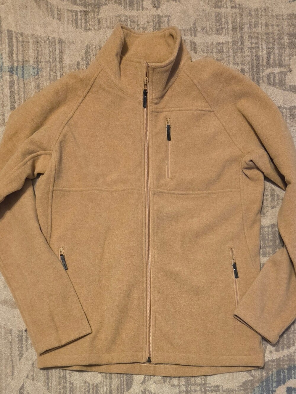 Mens Woolx Fairbanks Jacket. Tan. Medium. NWOT.